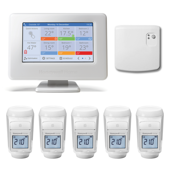Honeywell Home evohome Starter Kit – UK Version | tes-evohome-starter-kit